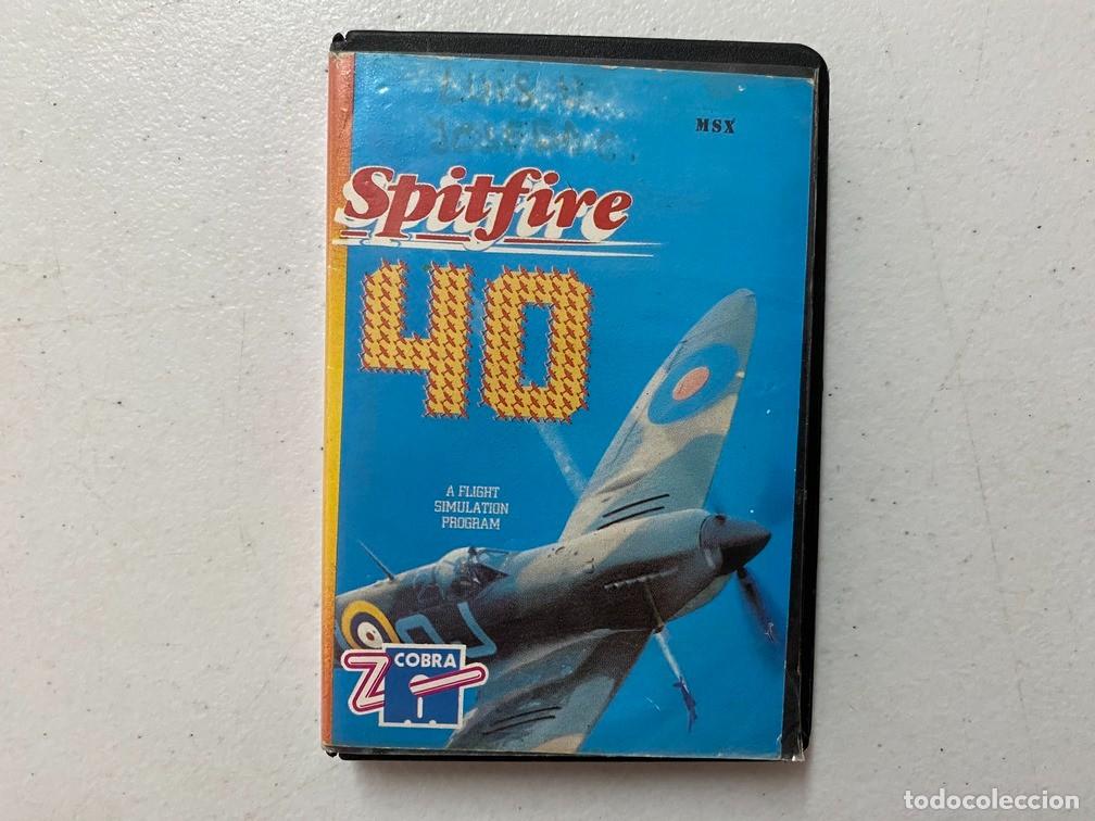 Videojuegos y consolas: SPITFIRE 40 - VIDEOJUEGO MSX - Foto 1