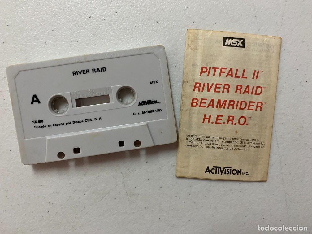 Videojuegos y consolas: RIVER RAID - VIDEOJUEGO MSX - Foto 4