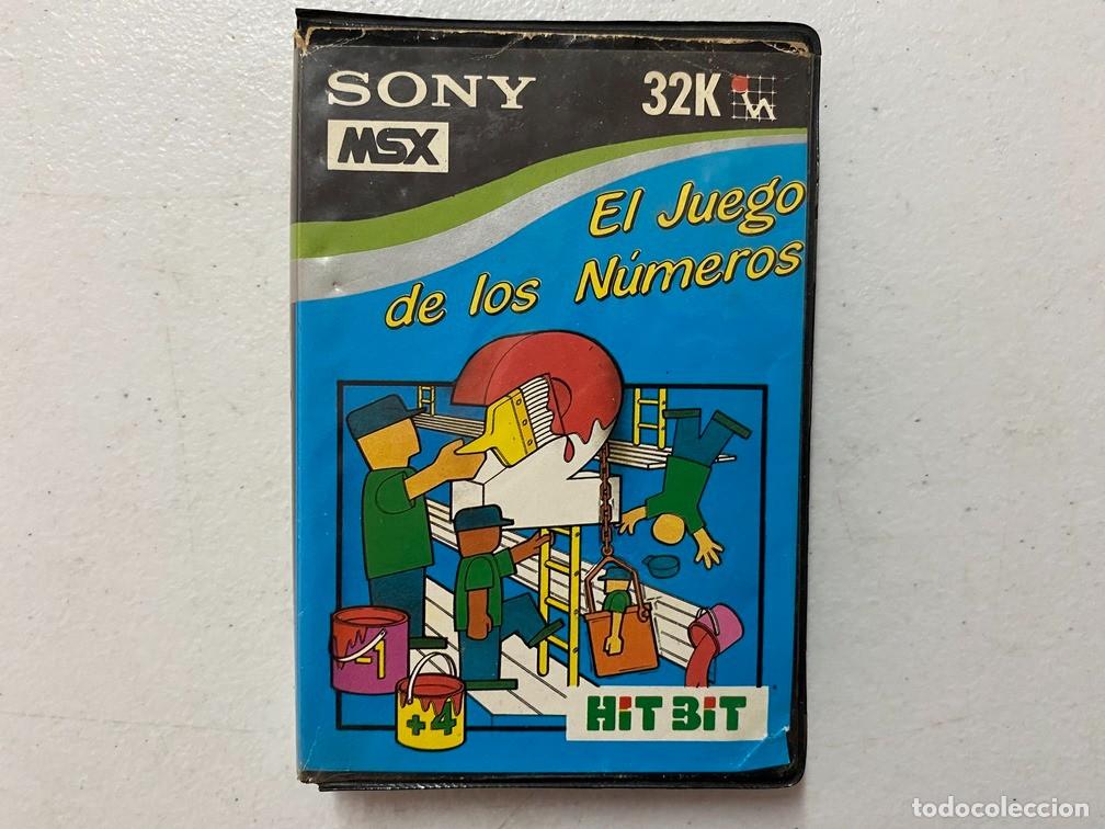 Videojuegos y consolas: EL JUEGO DE LOS N&Uacute;MEROS - VIDEOJUEGO MSX - Foto 1