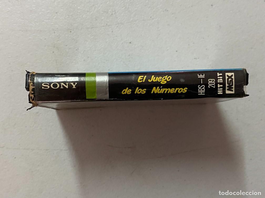 Videojuegos y consolas: EL JUEGO DE LOS N&Uacute;MEROS - VIDEOJUEGO MSX - Foto 3