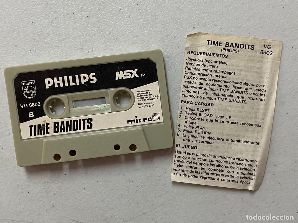 Videojuegos y consolas: TIME BANDITS - VIDEOJUEGO MSX - Foto 5