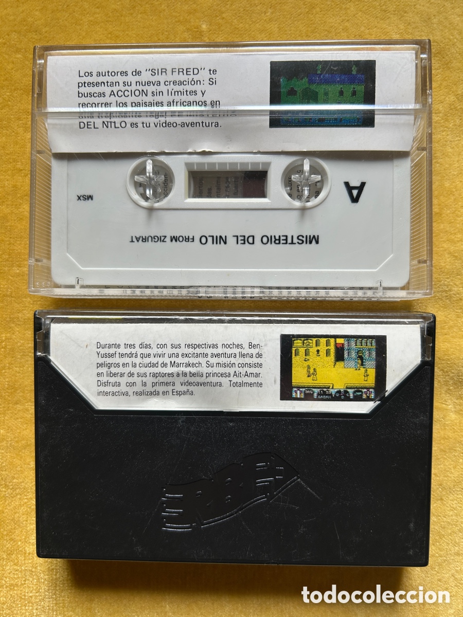 Videojuegos y consolas: Pack Msx El misterio del Nilo/ Tuareg - Foto 2