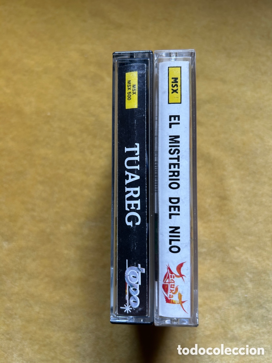 Videojuegos y consolas: Pack Msx El misterio del Nilo/ Tuareg - Foto 5