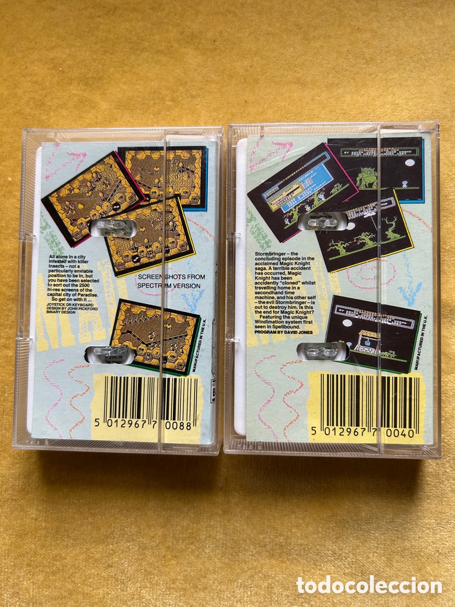 Videojuegos y consolas: Pack Msx Amaurote/ Storm Bringer - Foto 2