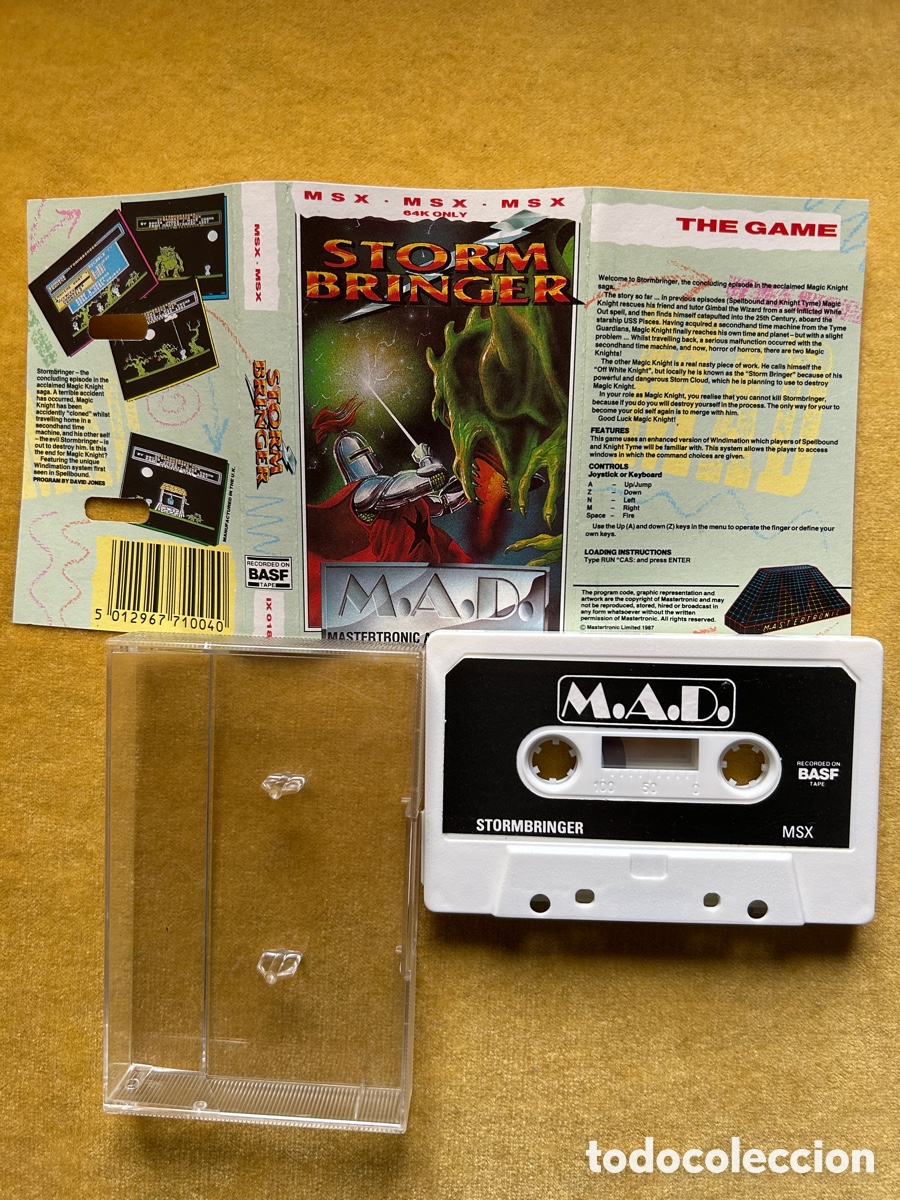 Videojuegos y consolas: Pack Msx Amaurote/ Storm Bringer - Foto 4