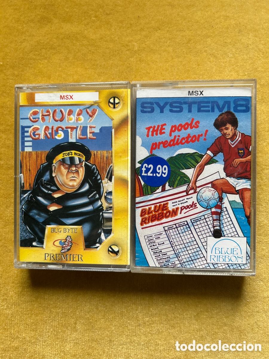 Videojuegos y consolas: Pack Msx Chubby Gristle/ System 8 - Foto 1
