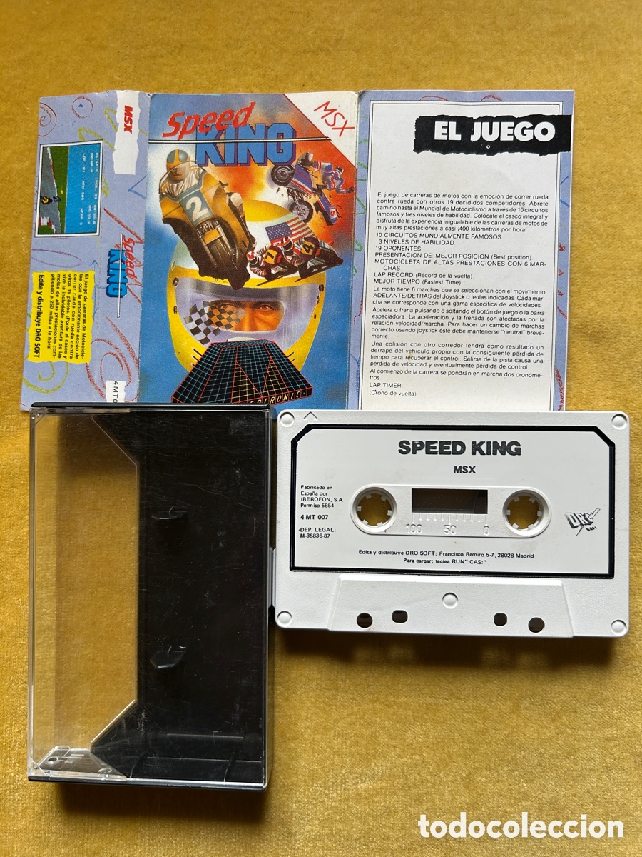 Videojuegos y consolas: Pack Msx Speed King/ Octagon Squad - Foto 3