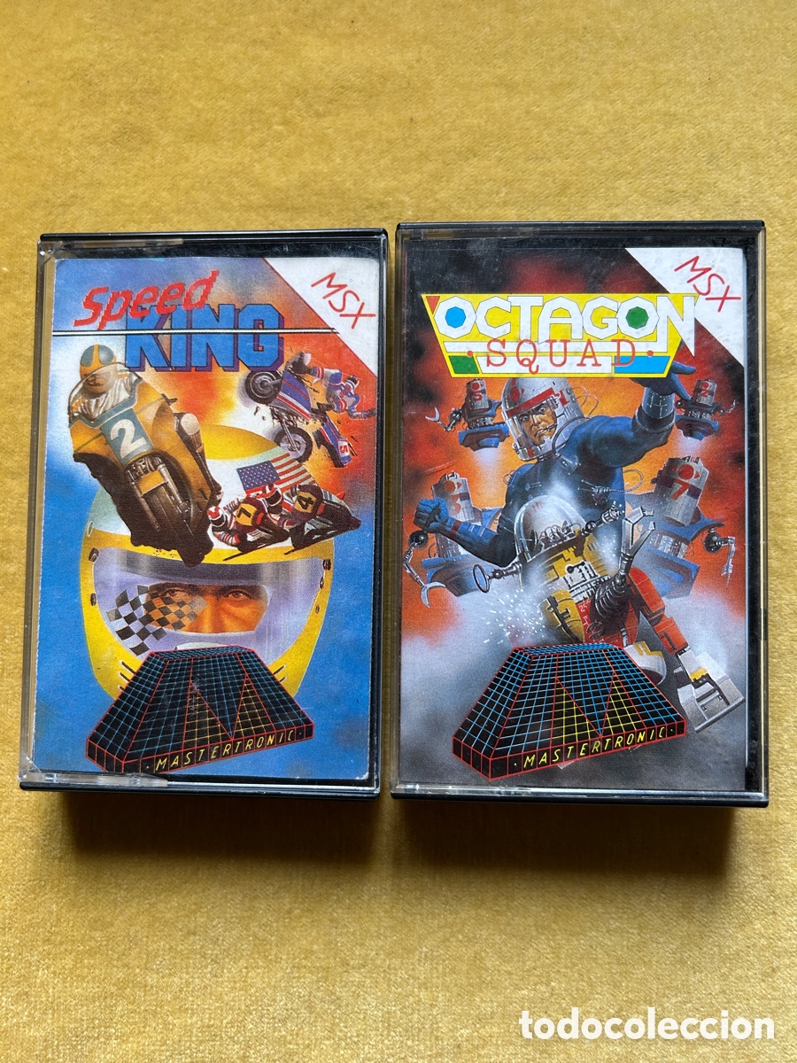 Videojuegos y consolas: Pack Msx Speed King/ Octagon Squad - Foto 1