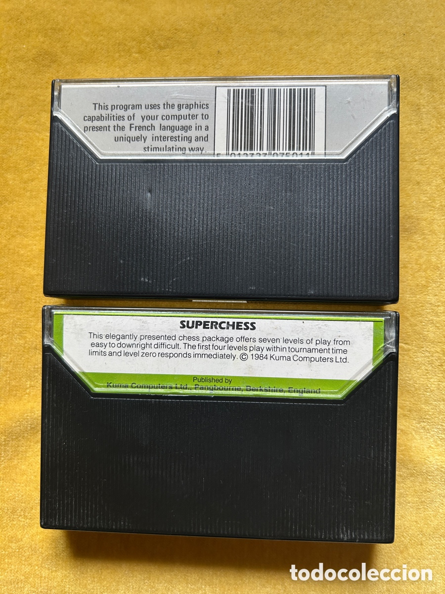 Videojuegos y consolas: Pack Msx French is fun/ Superchess - Foto 2