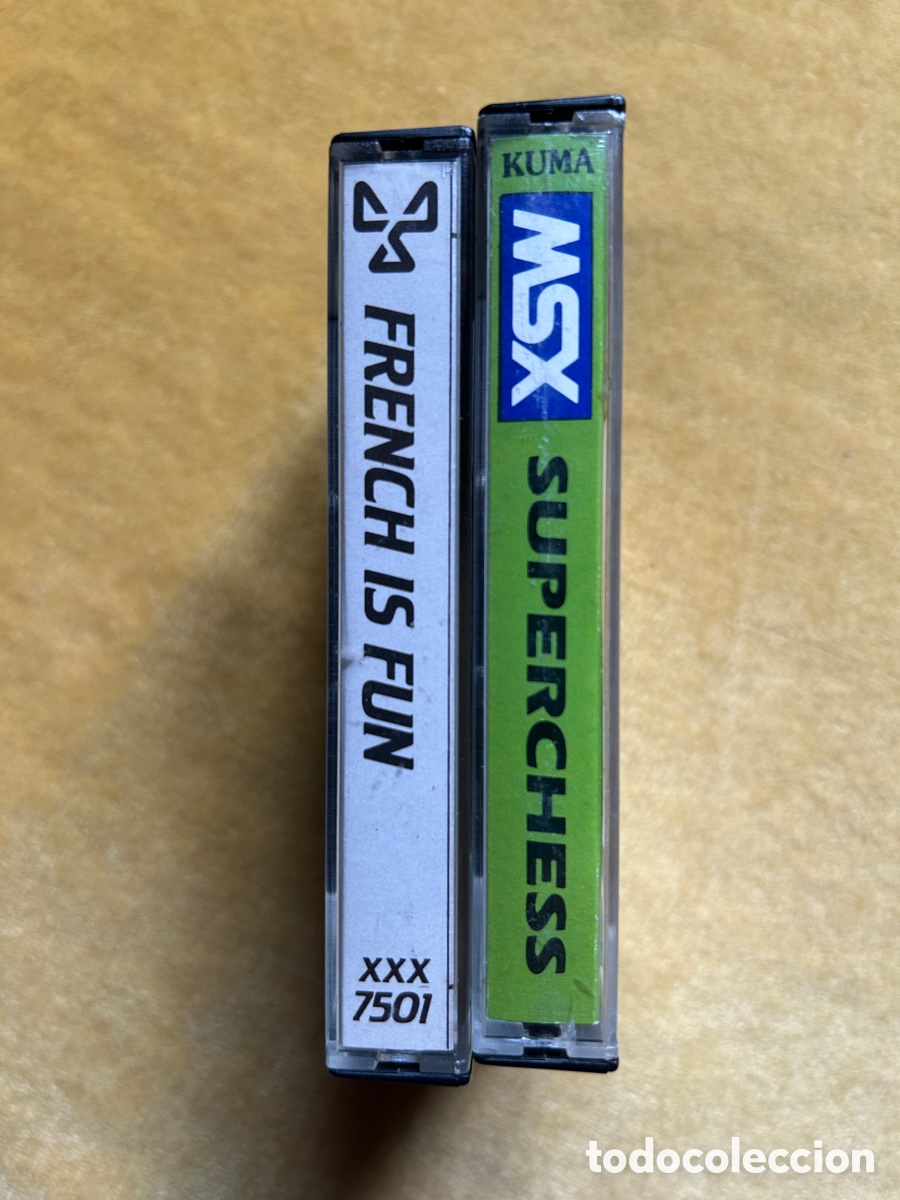 Videojuegos y consolas: Pack Msx French is fun/ Superchess - Foto 5