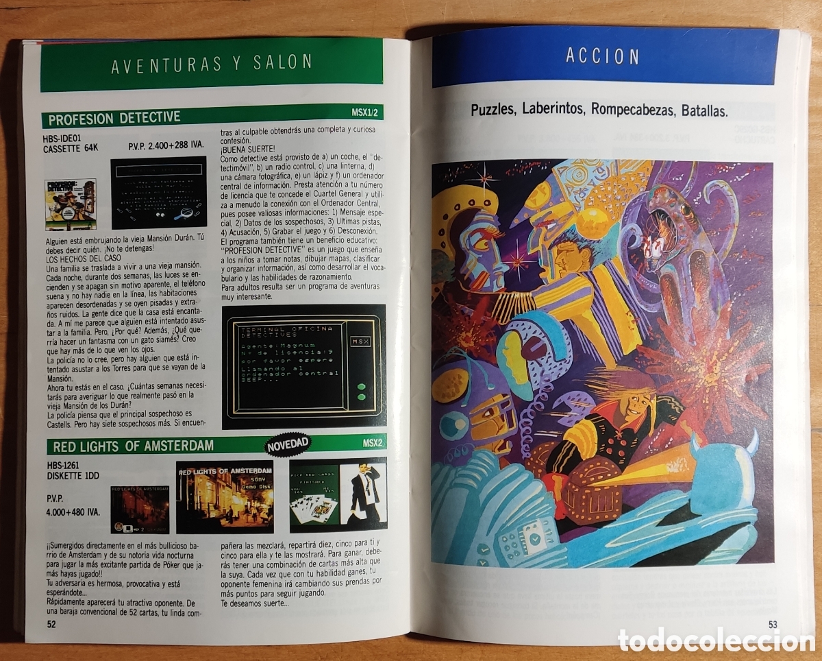 Videojuegos y consolas: Cat&aacute;logo programas MSX - Foto 4