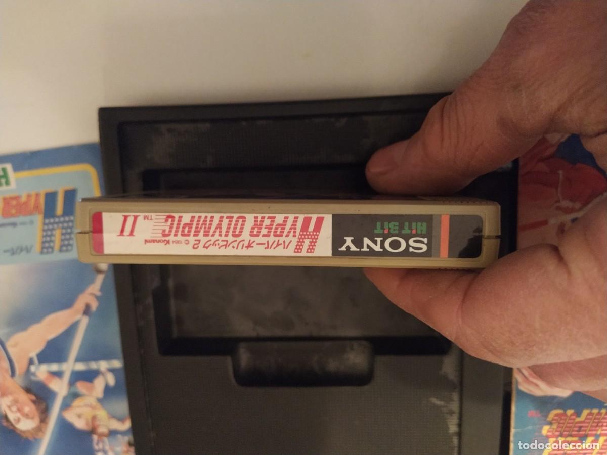 Videojuegos y consolas: HYPER OLYMPIC 2 SONY MSX COMPLETO JAPONES - Foto 9