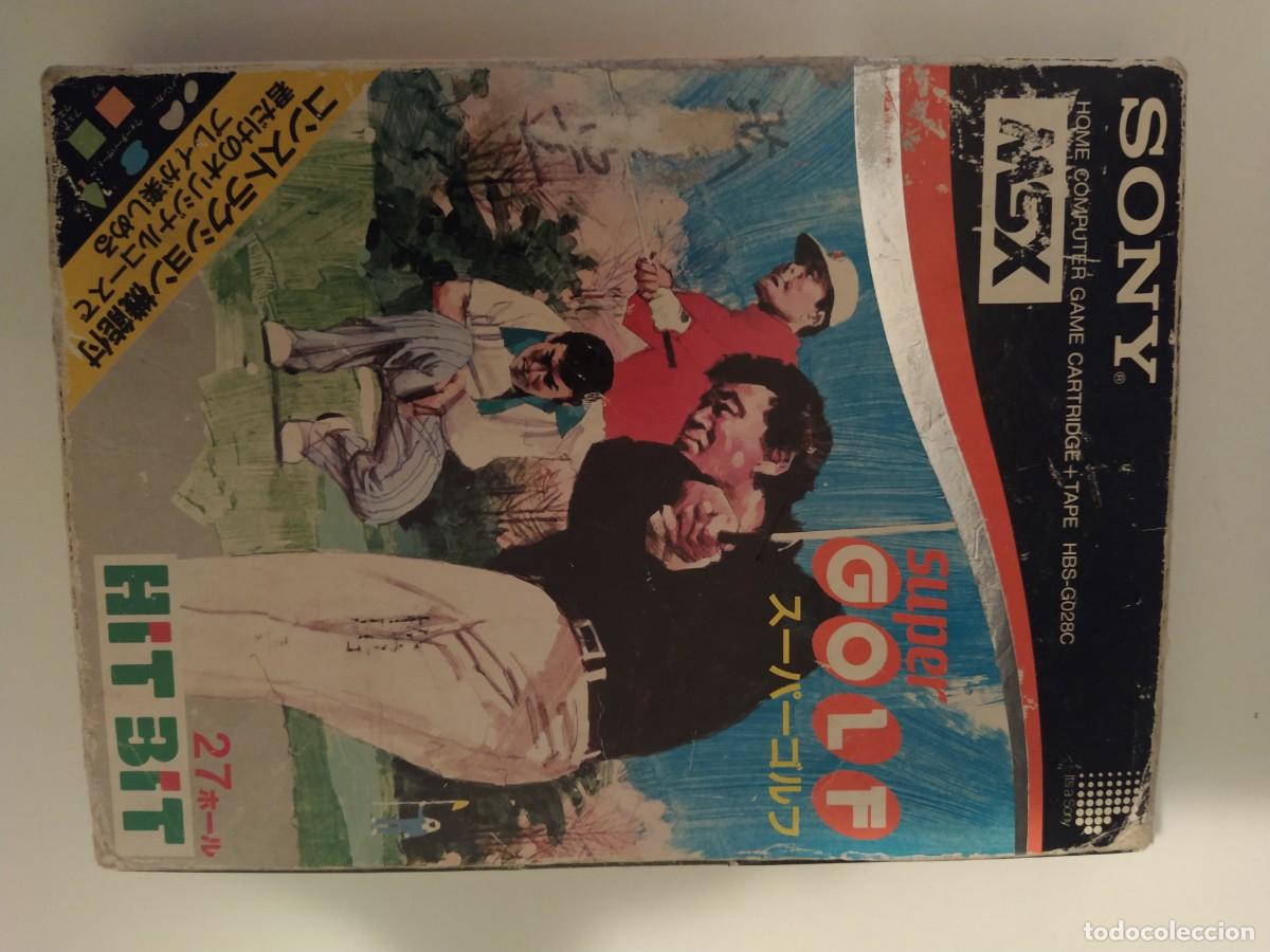 super golf sony msx completo japones - Compra venta en todocoleccion