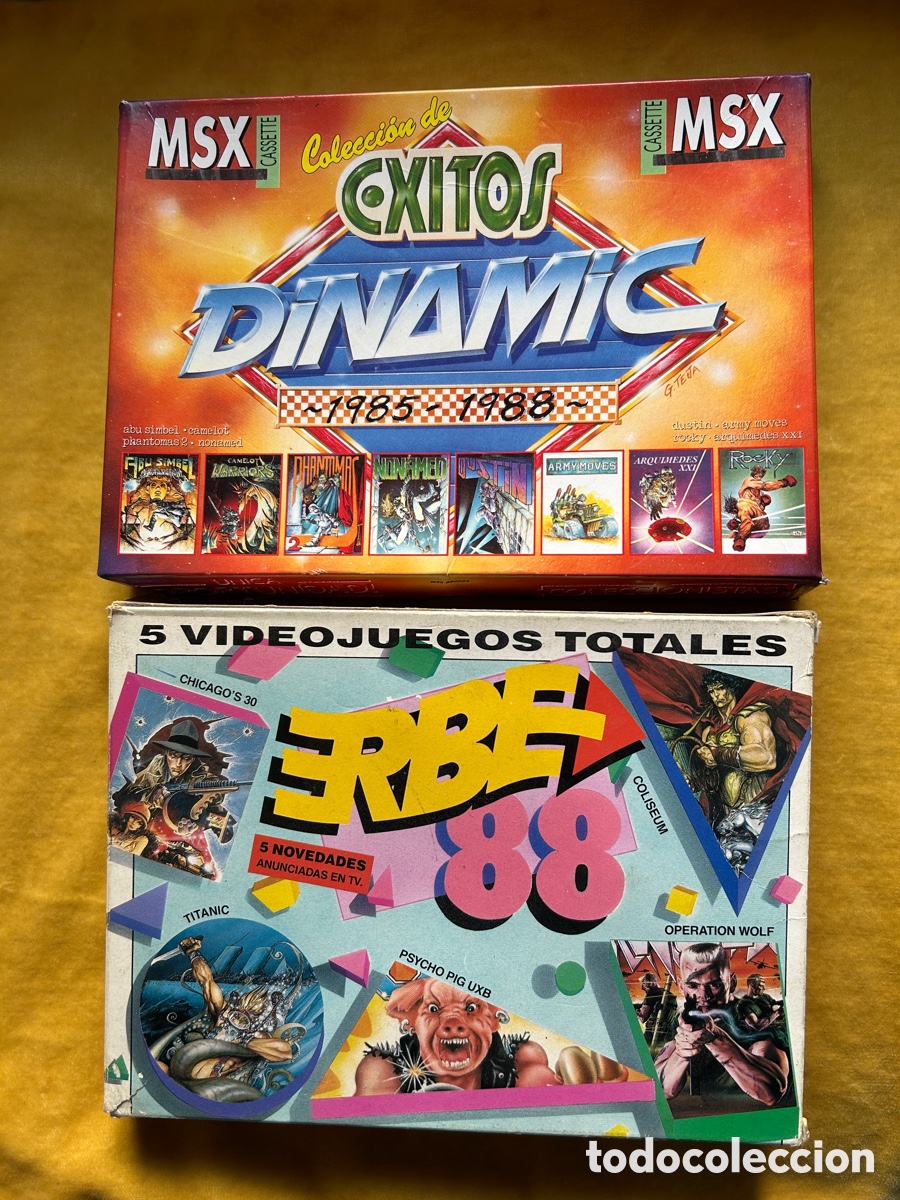 Videojuegos y consolas: Pack Msx &Eacute;xitos Dinamic/ Erbe 88 - Foto 1