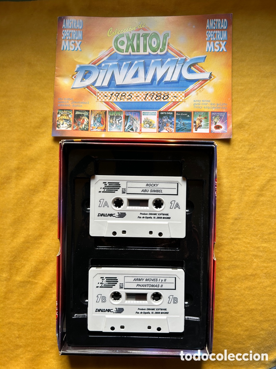 Videojuegos y consolas: Pack Msx &Eacute;xitos Dinamic/ Erbe 88 - Foto 3