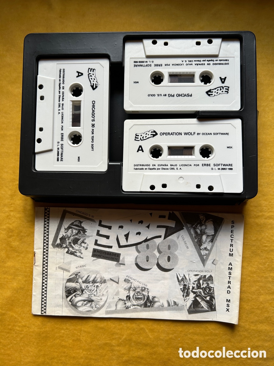 Videojuegos y consolas: Pack Msx &Eacute;xitos Dinamic/ Erbe 88 - Foto 5