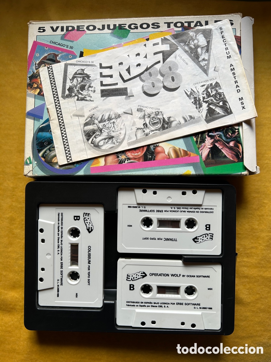 Videojuegos y consolas: Pack Msx &Eacute;xitos Dinamic/ Erbe 88 - Foto 6