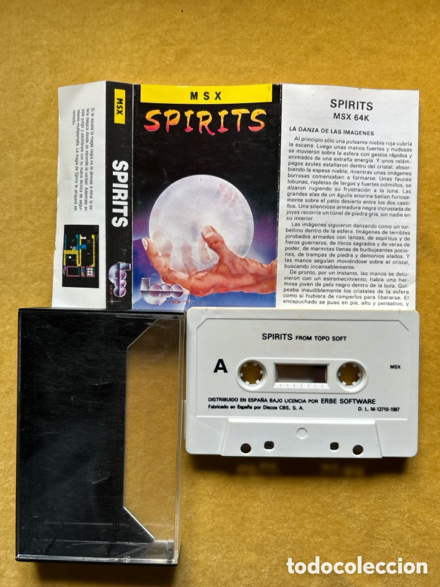 Videojuegos y consolas: Pack Msx Rambo 3/ Spirits - Foto 5
