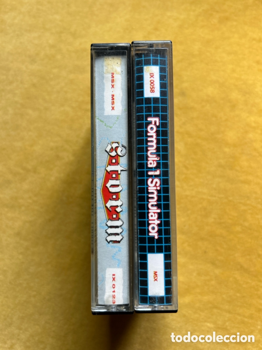 Videojuegos y consolas: Pack Msx Storm/ F-1 Simulator - Foto 3