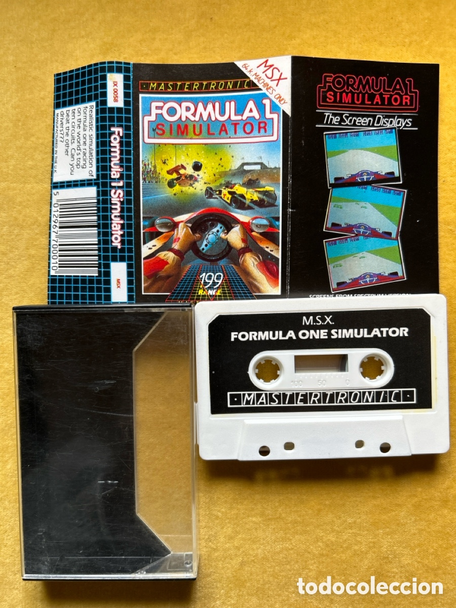 Videojuegos y consolas: Pack Msx Storm/ F-1 Simulator - Foto 5