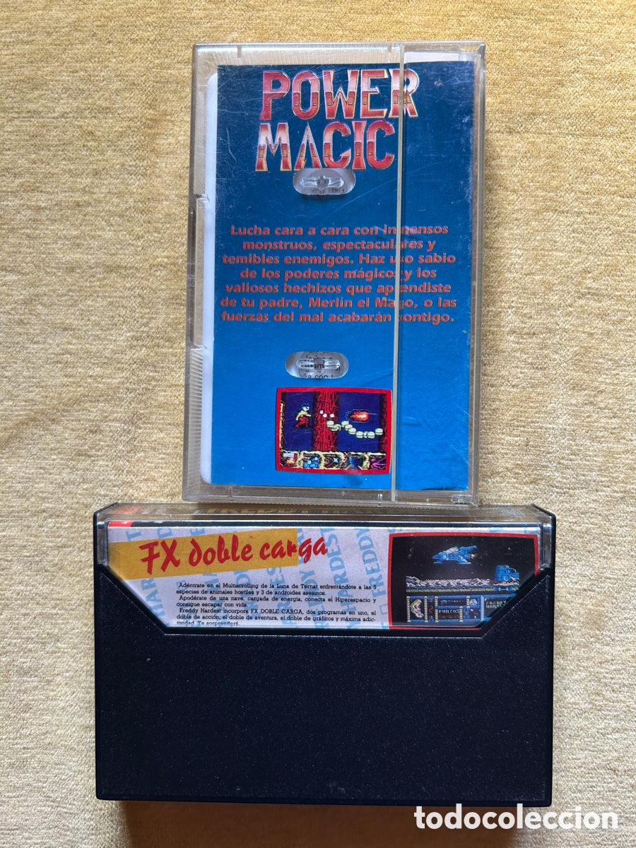Videojuegos y consolas: Pack Msx PowerMagic/FreddyHardest - Foto 2