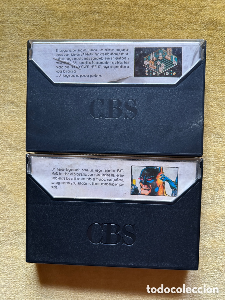 Videojuegos y consolas: Pack Msx HeadOverHeels/ Batman - Foto 2