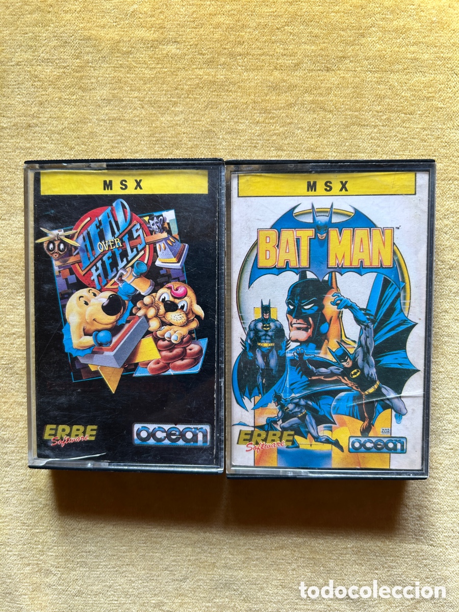 Videojuegos y consolas: Pack Msx HeadOverHeels/ Batman - Foto 1