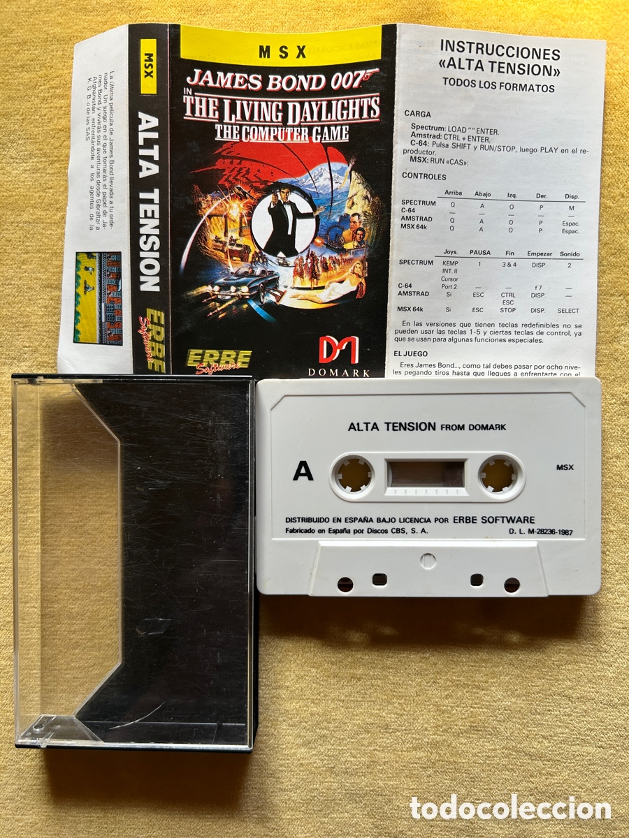 Videojuegos y consolas: Pack Msx Alta Tension/ Avenger - Foto 4