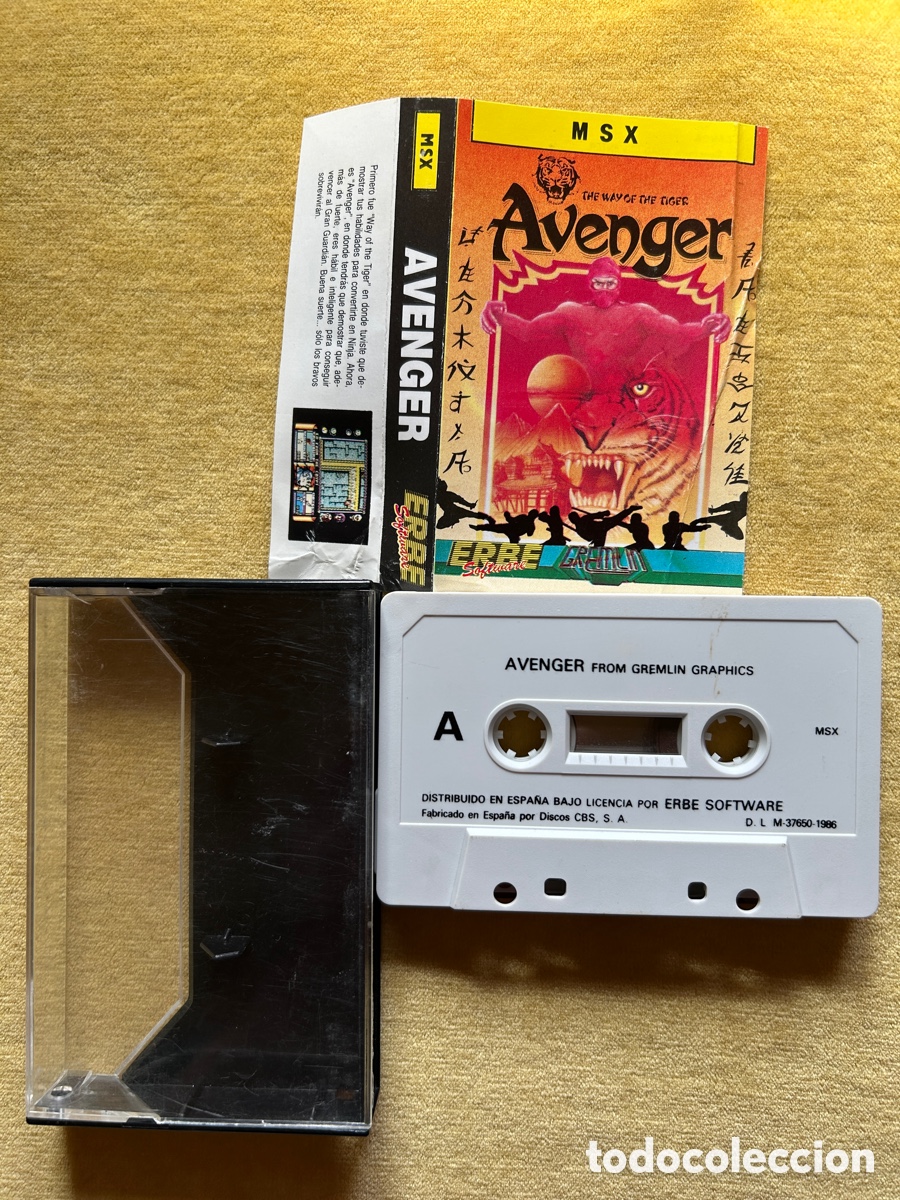 Videojuegos y consolas: Pack Msx Alta Tension/ Avenger - Foto 5