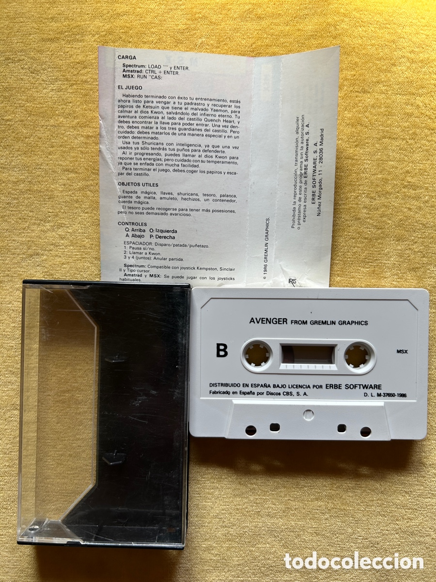Videojuegos y consolas: Pack Msx Alta Tension/ Avenger - Foto 6