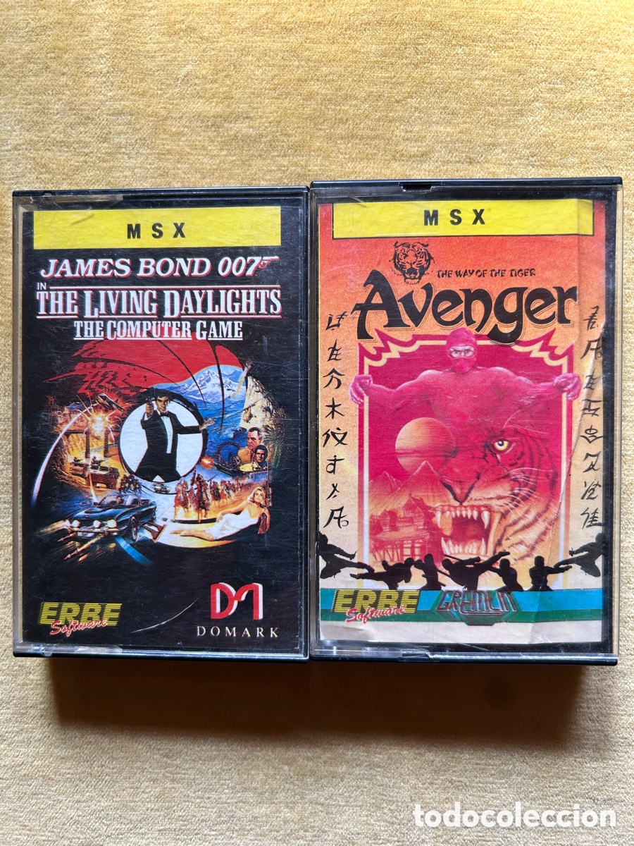 Videojuegos y consolas: Pack Msx Alta Tension/ Avenger - Foto 1