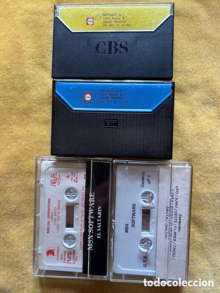 Videojuegos y consolas: Msx software n1 n3 n4 y n5 - Foto 2