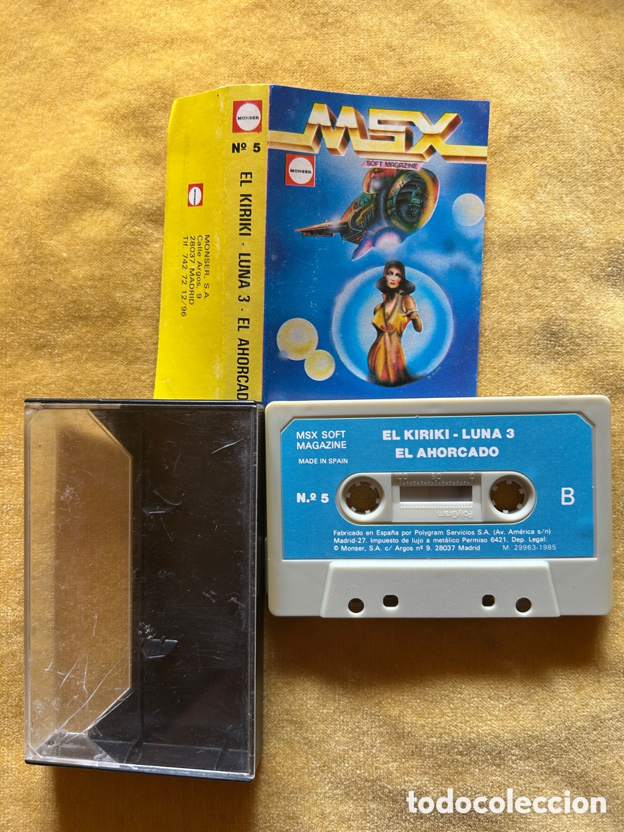 Videojuegos y consolas: Msx software n1 n3 n4 y n5 - Foto 4