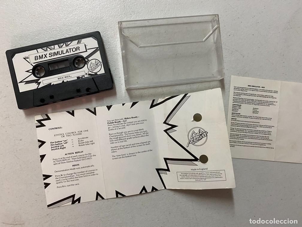 Videojuegos y consolas: BMX SIMULATOR - VIDEOJUEGO MSX - Foto 5