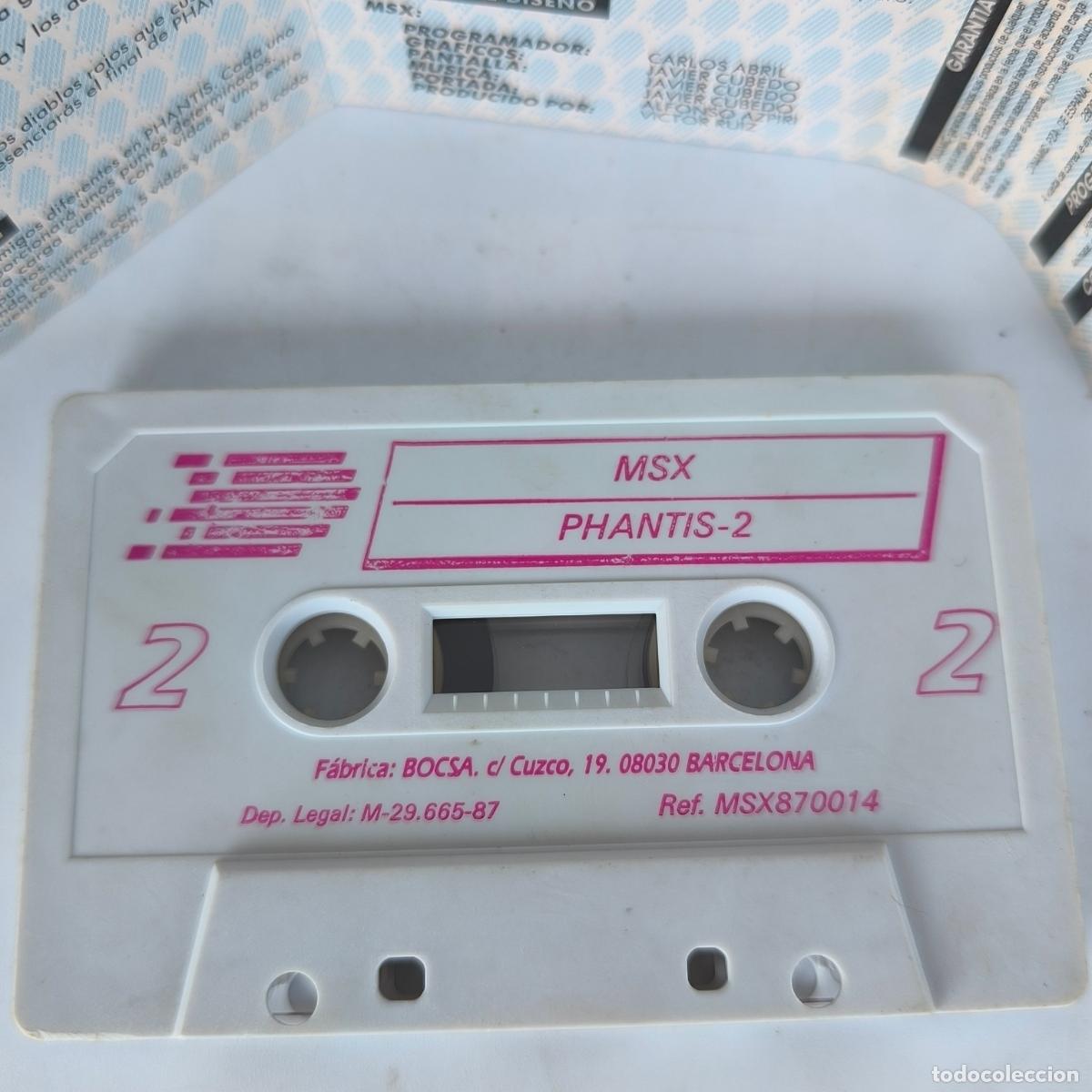 Videojuegos y consolas: Phantis [Dinamic Software] 1987 [MSX] Game Over 2 II msx2 870013 - Foto 5