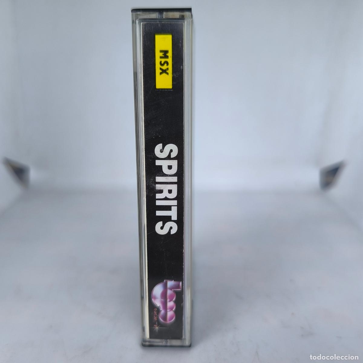 Videojuegos y consolas: ] CASSETTE / CASETE VIDEOJUEGO MSX - SPIRITS - ERBE SOFTWARE - Foto 2