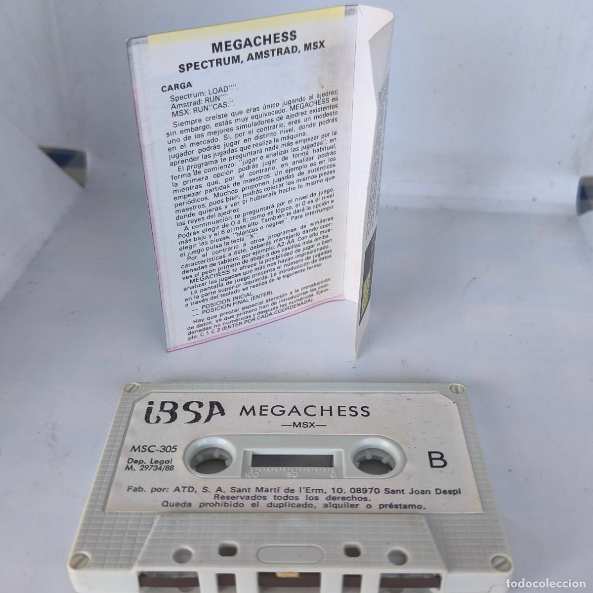 Videojuegos y consolas: Megachess para MSX iber software MCM - Foto 4