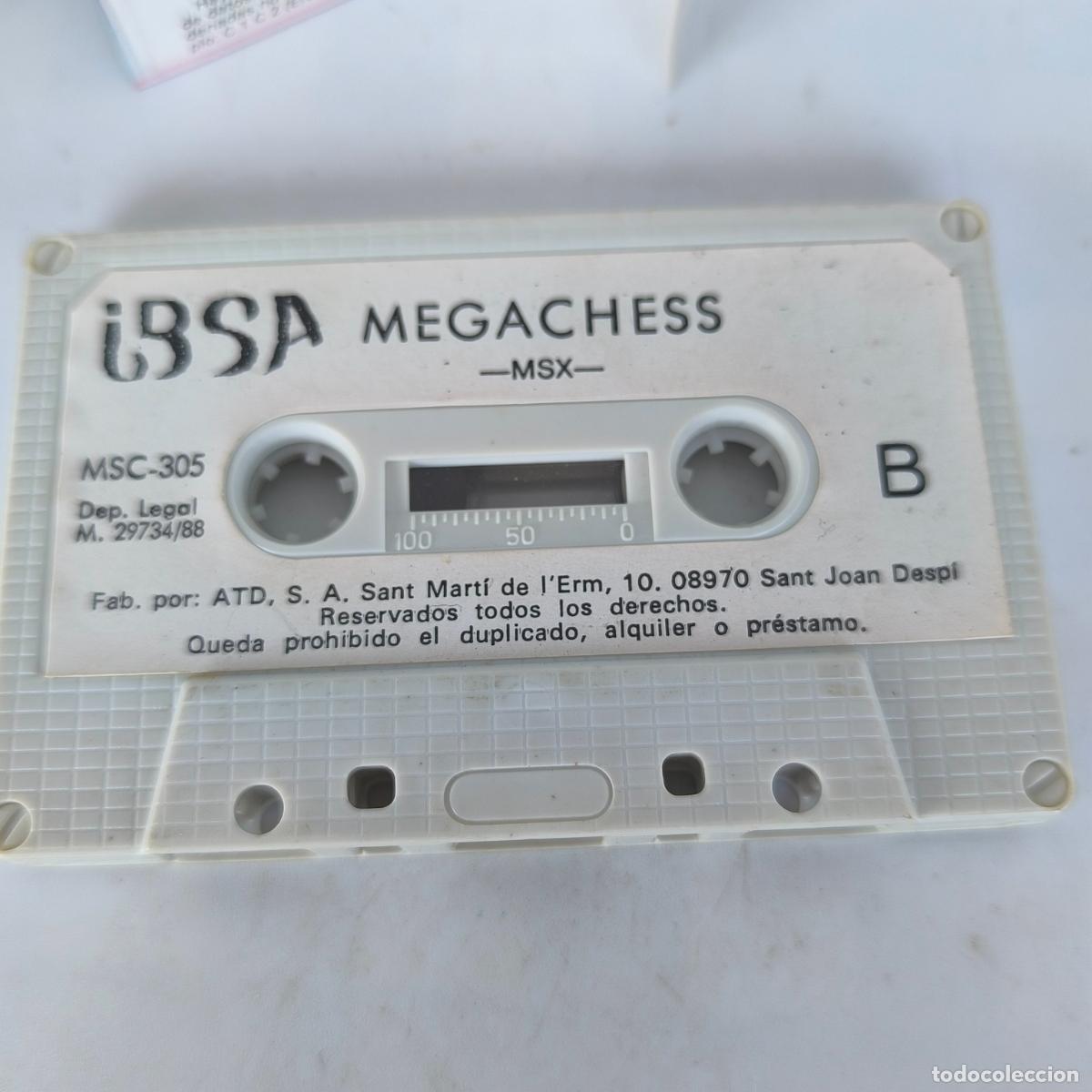 Videojuegos y consolas: Megachess para MSX iber software MCM - Foto 5