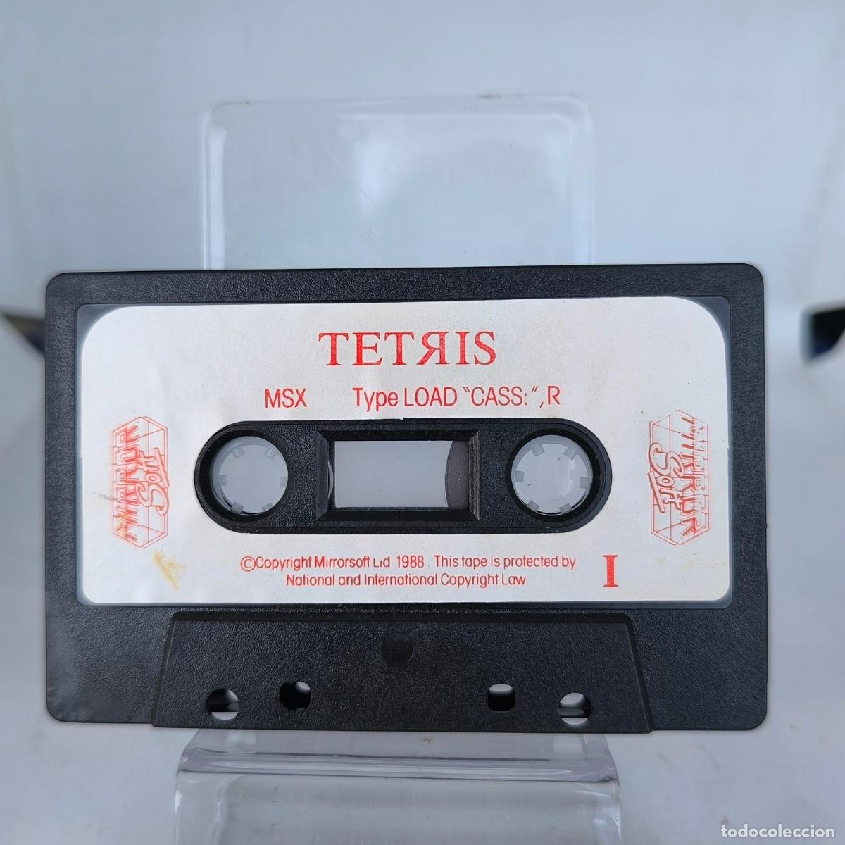 Videojuegos y consolas: TETRIS 1988 MSX SOLO CASETTE - Foto 1