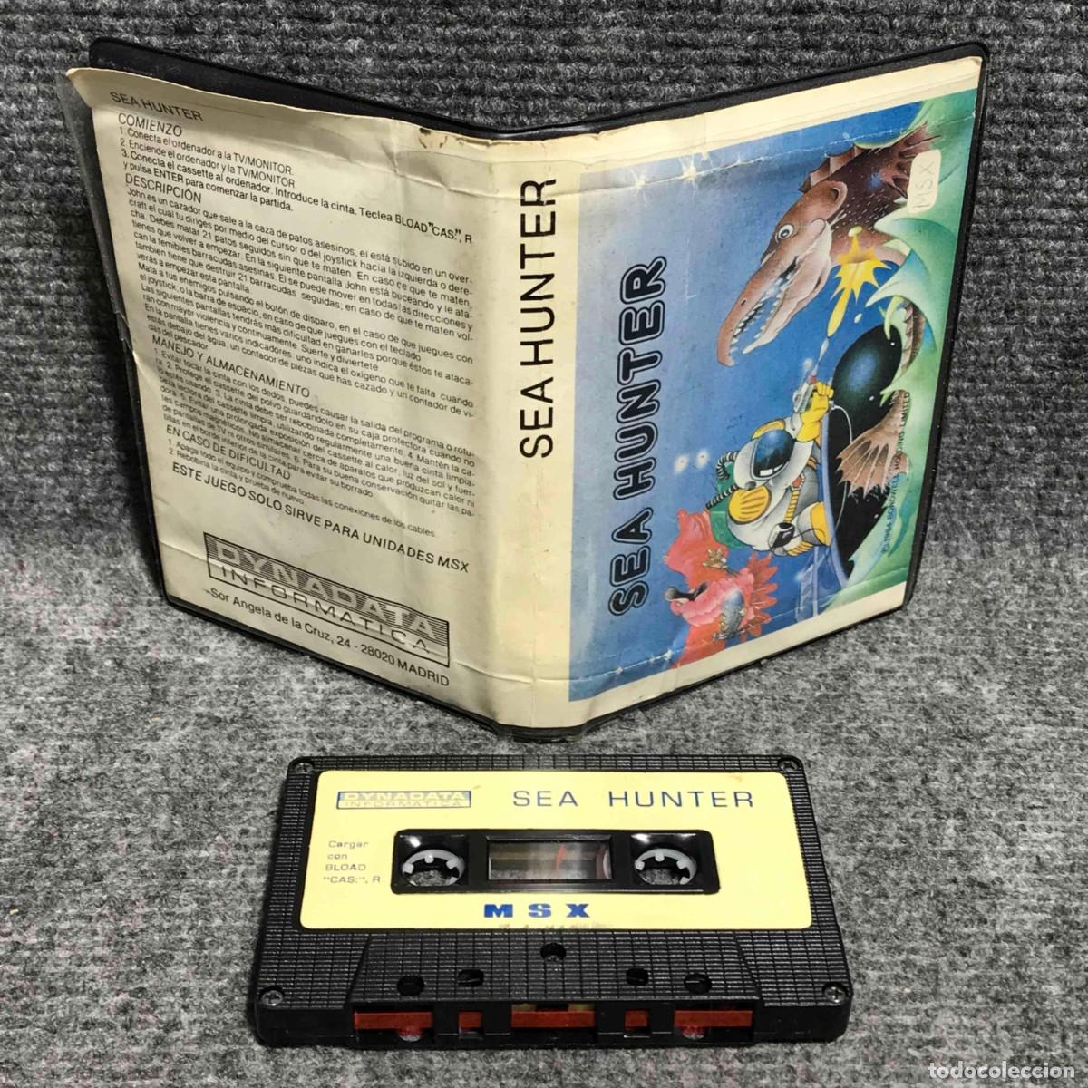Videojuegos y consolas: SEA HUNTER MSX DYNADATA - Foto 1