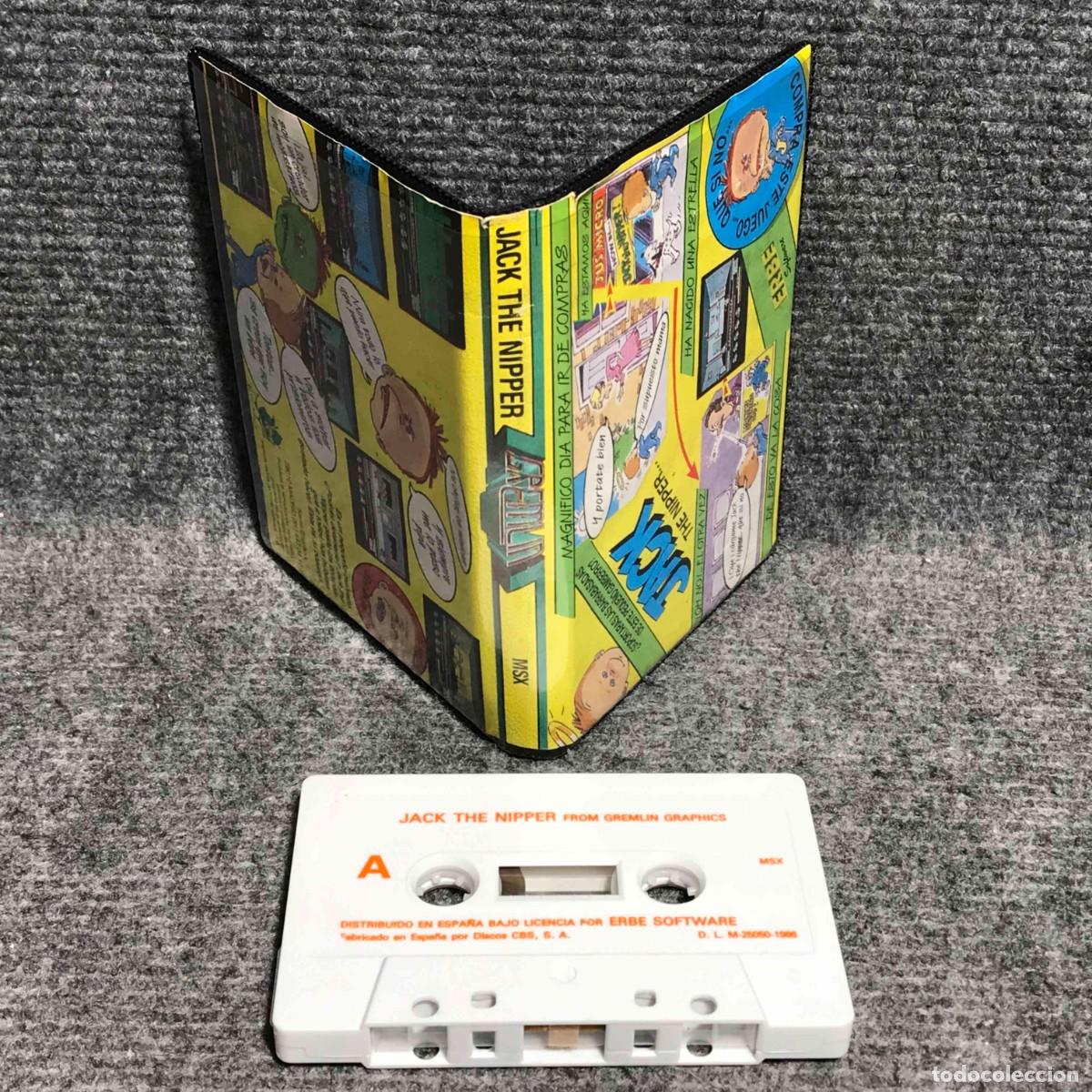 Videojuegos y consolas: JACK THE NIPPER MSX GREMLIM GRAPHICS - Foto 1