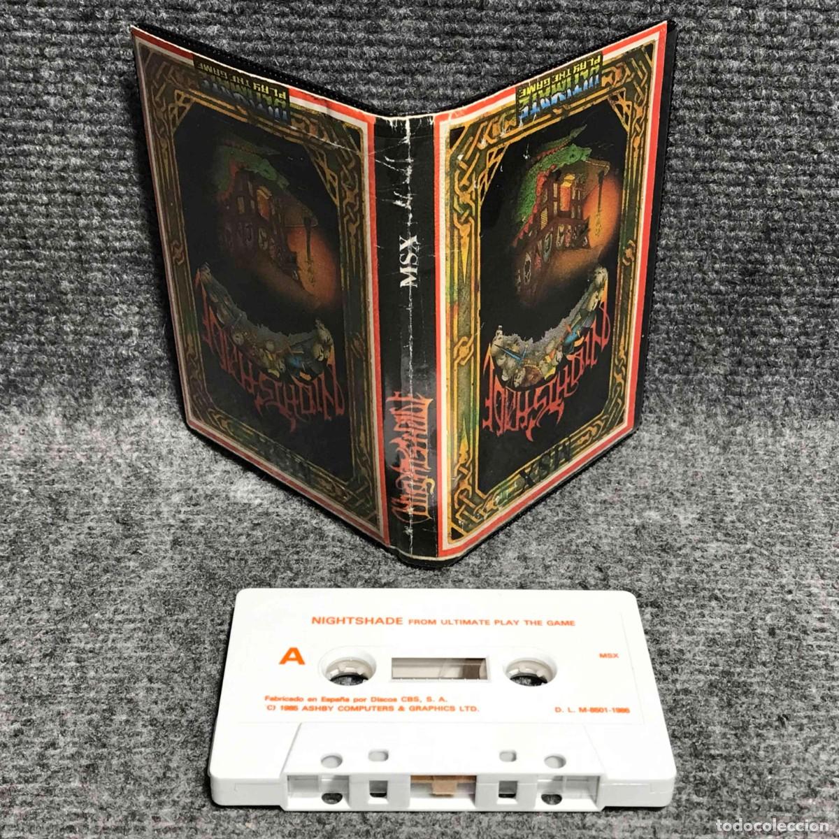 Videojuegos y consolas: NIGHTSHADE MSX ULTIMATE PLAY - Foto 1