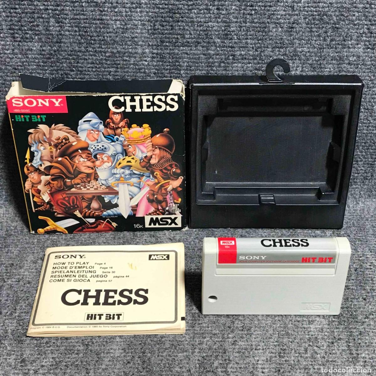 Videojuegos y consolas: CHESS CARTUCHO MSX HIT BIT - Foto 1
