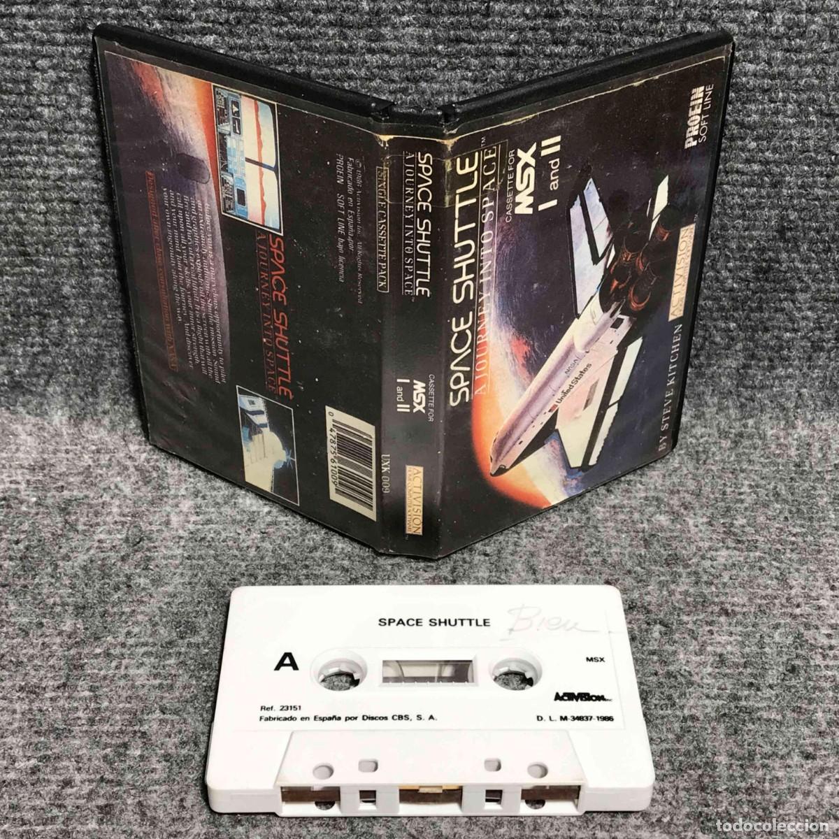 Videojuegos y consolas: SPACE SHUTTLE A JOURNEY INTO SPACE MSX - Foto 1