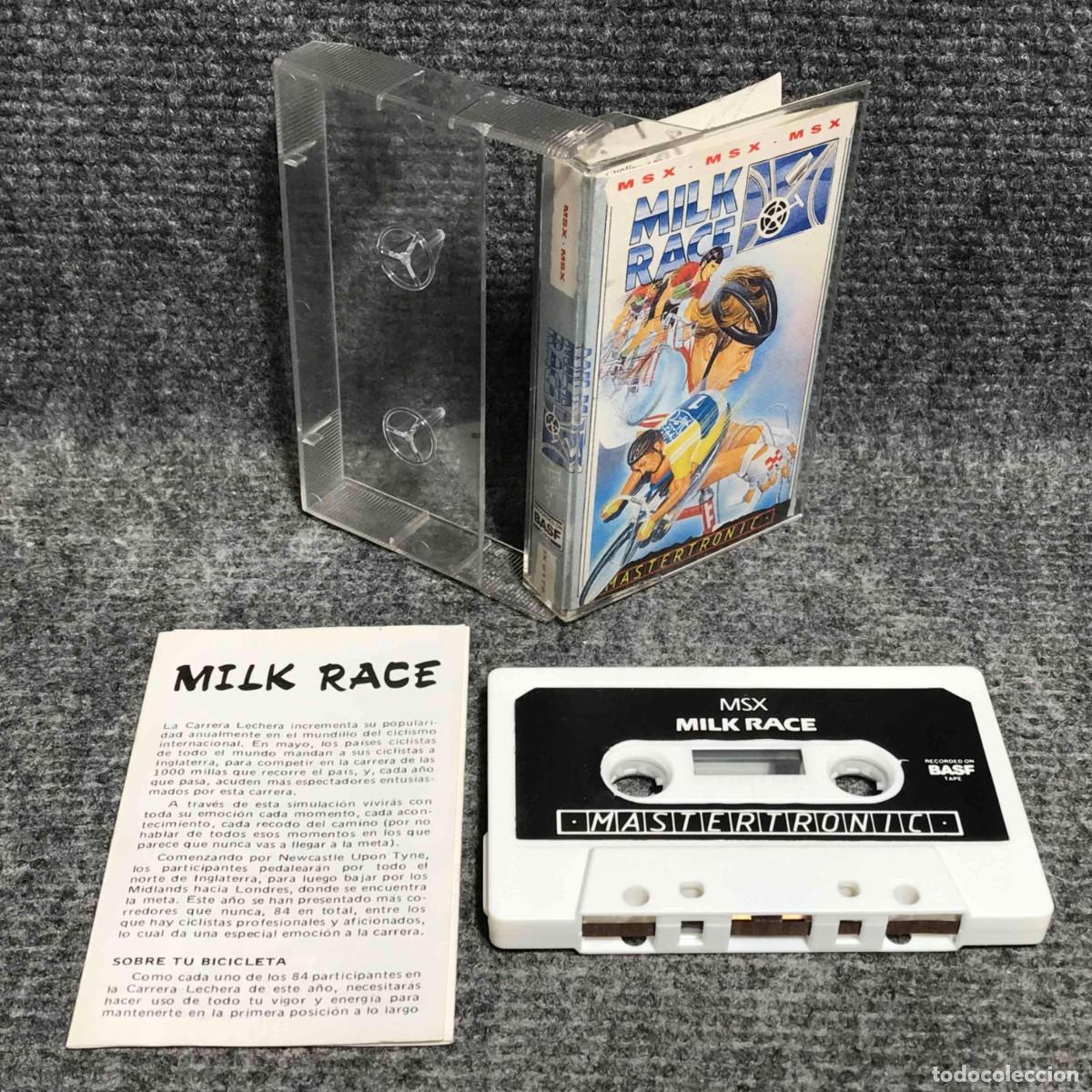Videojuegos y consolas: MILK RACE MSX MASTERTRONIC - Foto 1