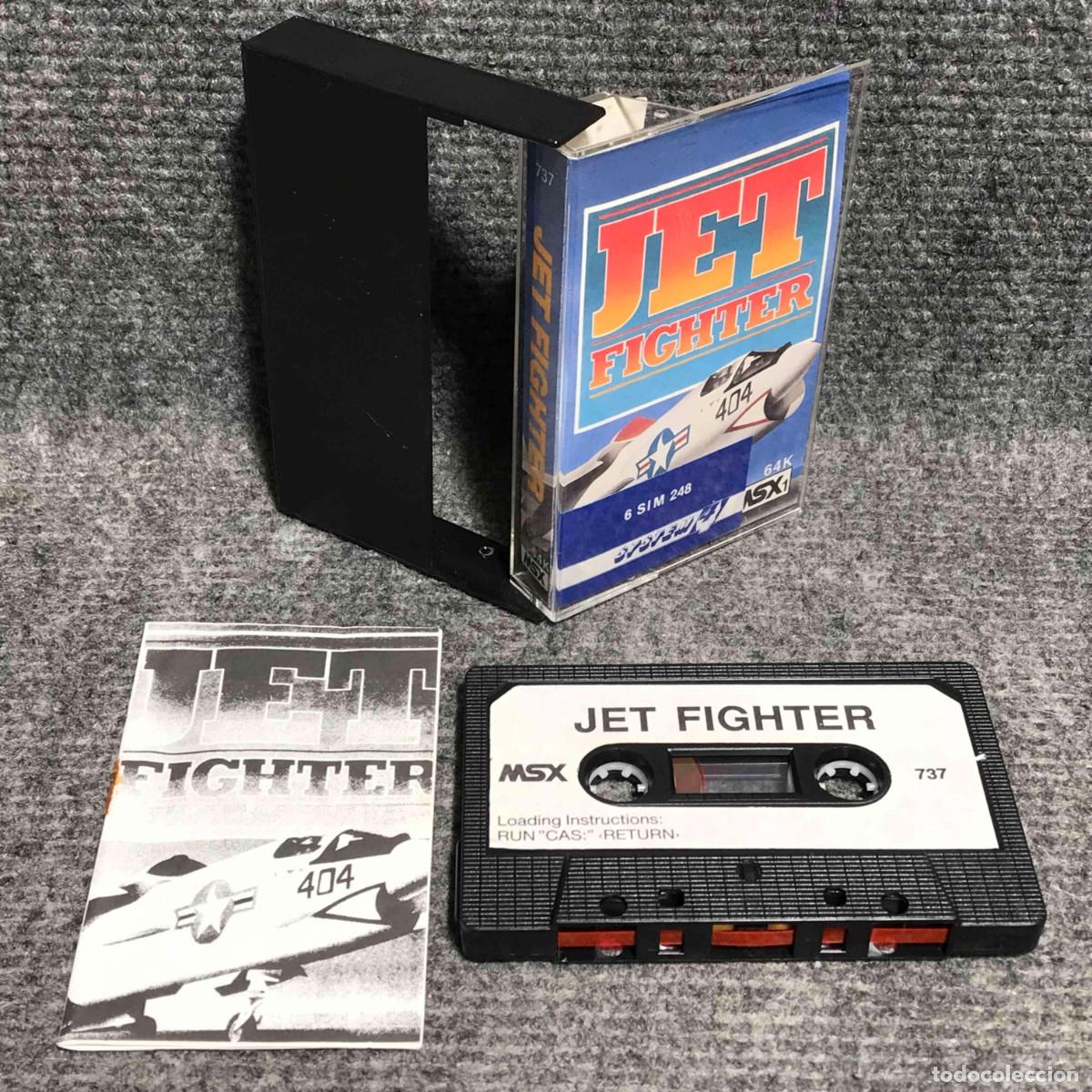 Videojuegos y consolas: JET FIGHTER MSX SYSTEM 4 - Foto 1
