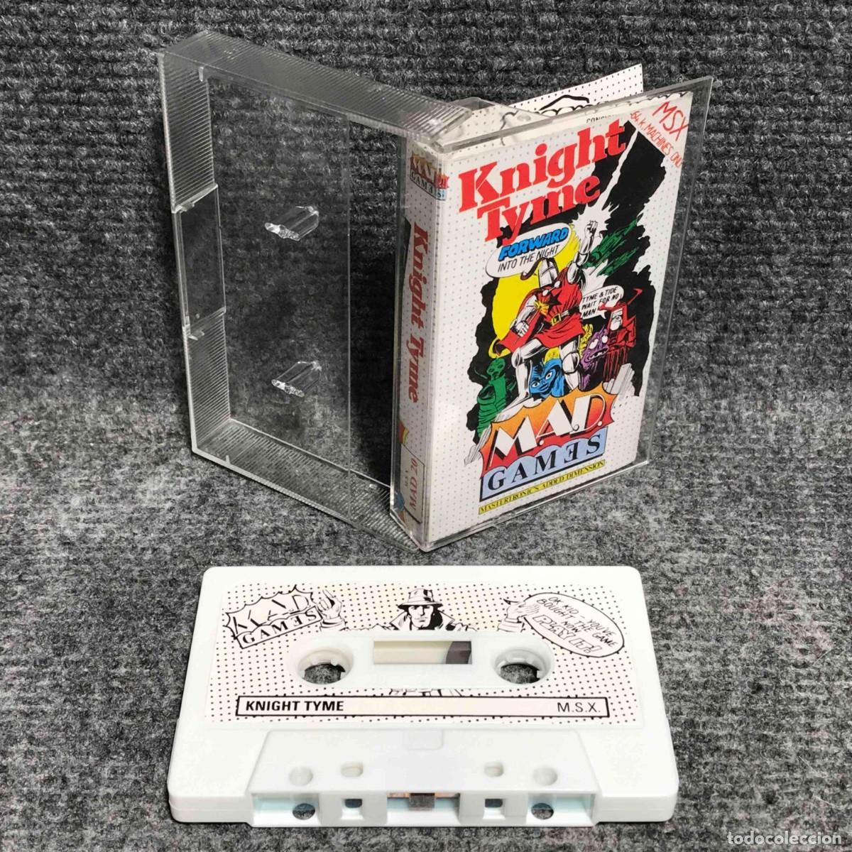 Videojuegos y consolas: KNIGHT TYME MSX MAD GAMES - Foto 1