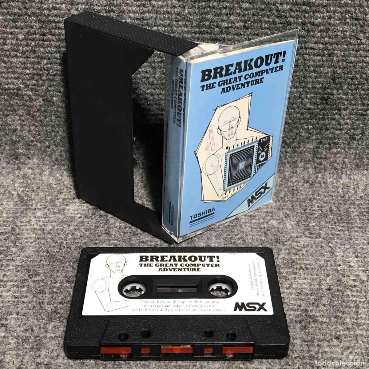 Videojuegos y consolas: BREAKOUT THE GREAT COMPUTER ADVENTURE MSX - Foto 1