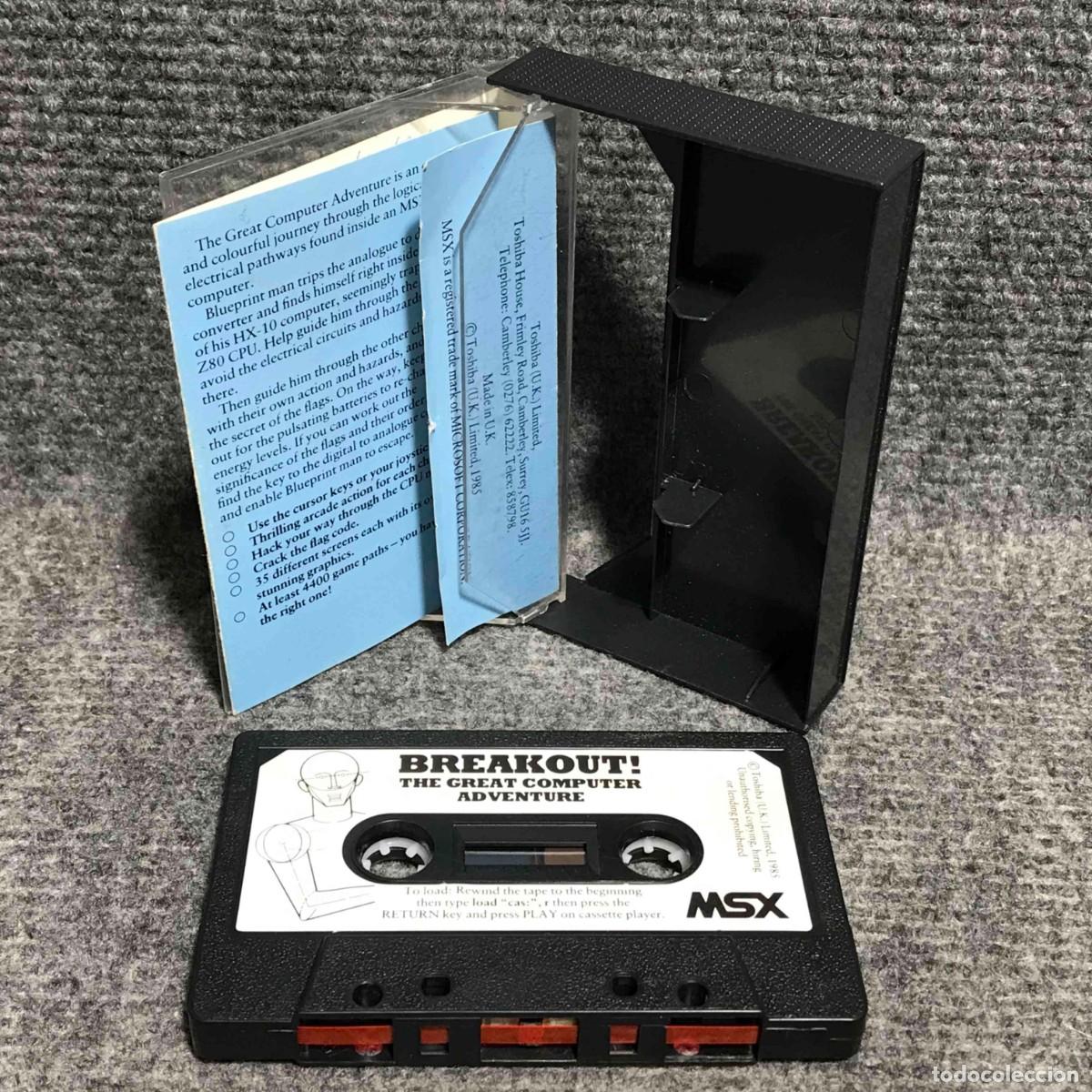 Videojuegos y consolas: BREAKOUT THE GREAT COMPUTER ADVENTURE MSX - Foto 2