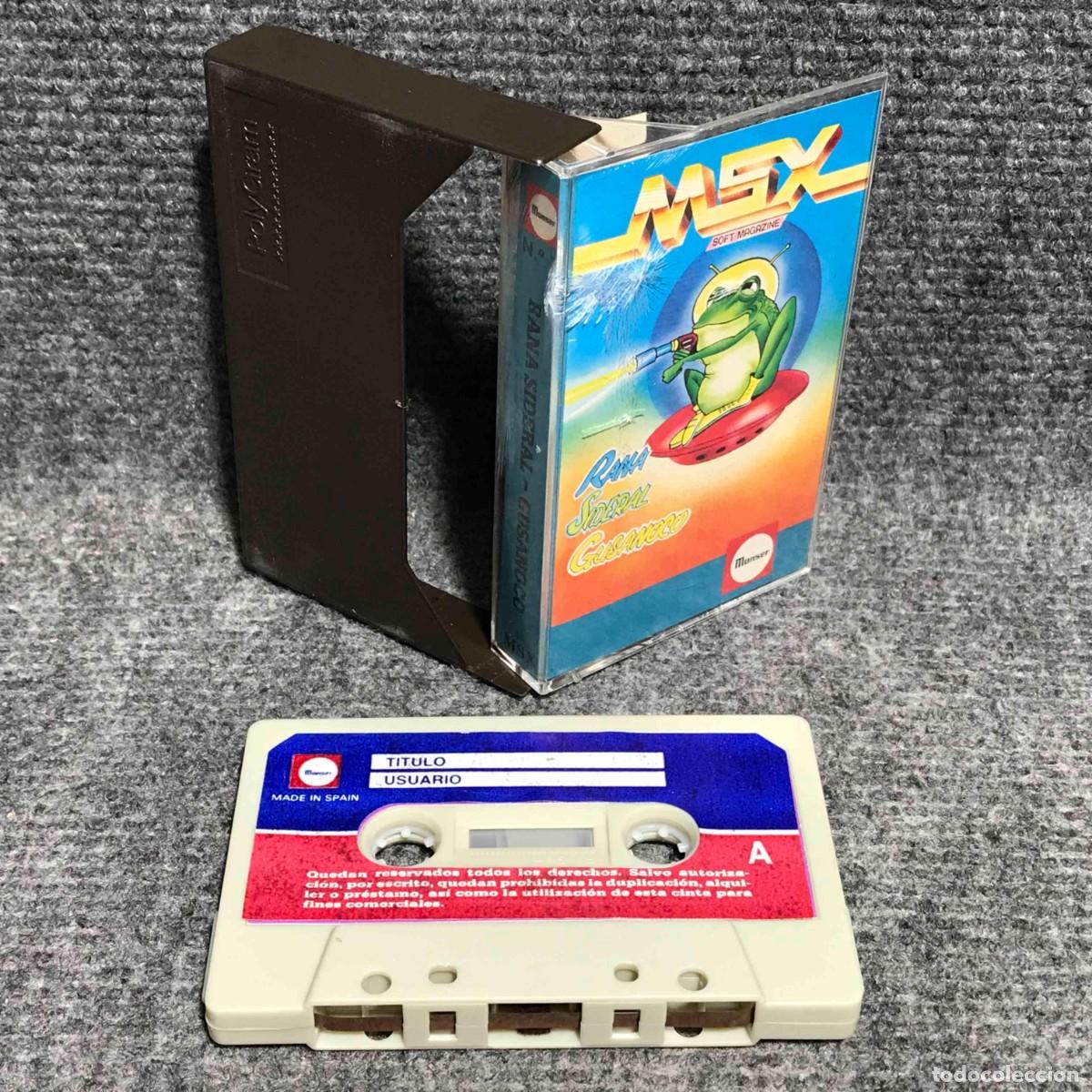 Videojuegos y consolas: RANA SIDERAL GUSANOCO MSX - Foto 1